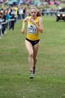 Emelia Gorecka on her way to winning the Under-20 Women McCain Inter Counties Cross Country, Cofton Park, Birmingham.